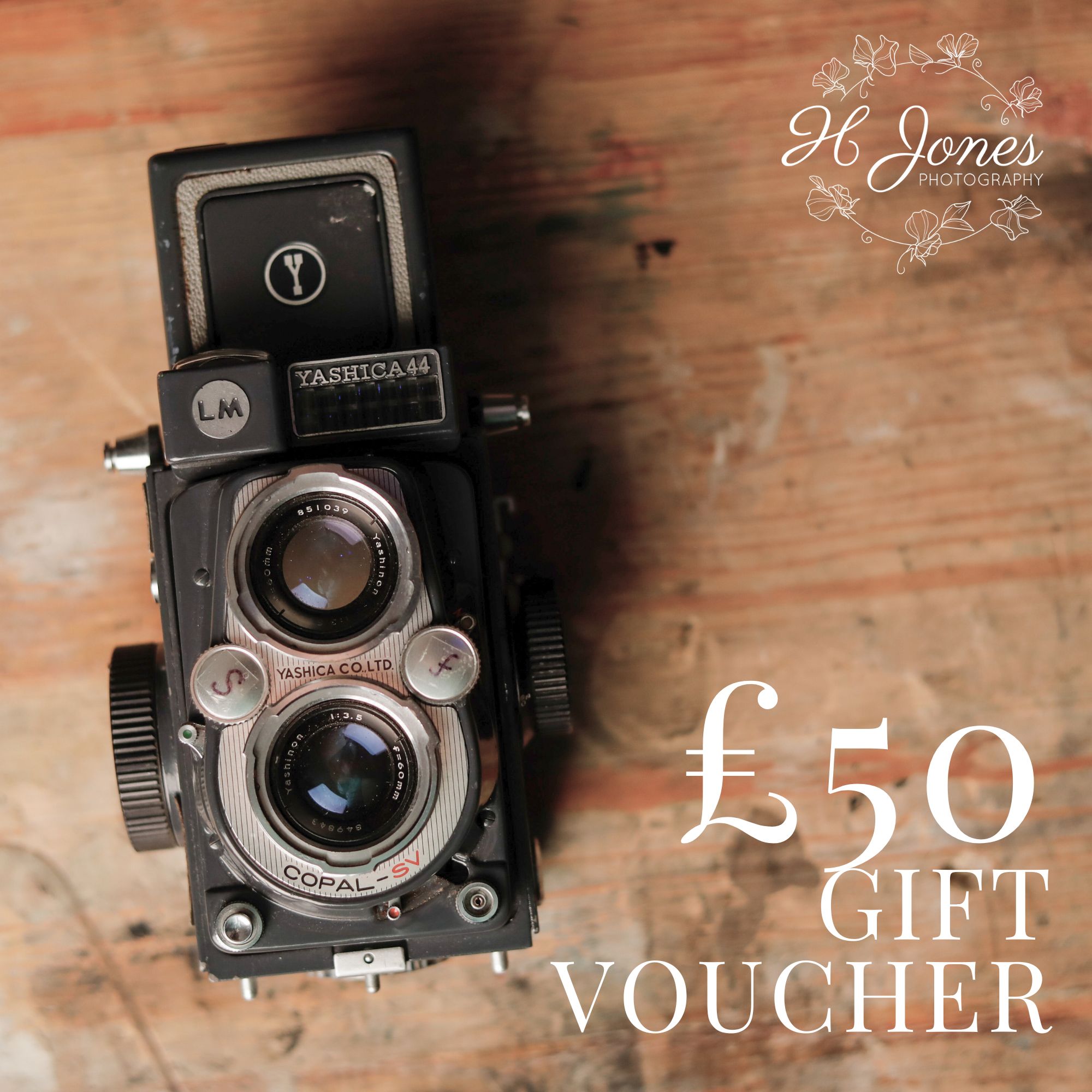 £50 Gift Voucher with H Jones Photography