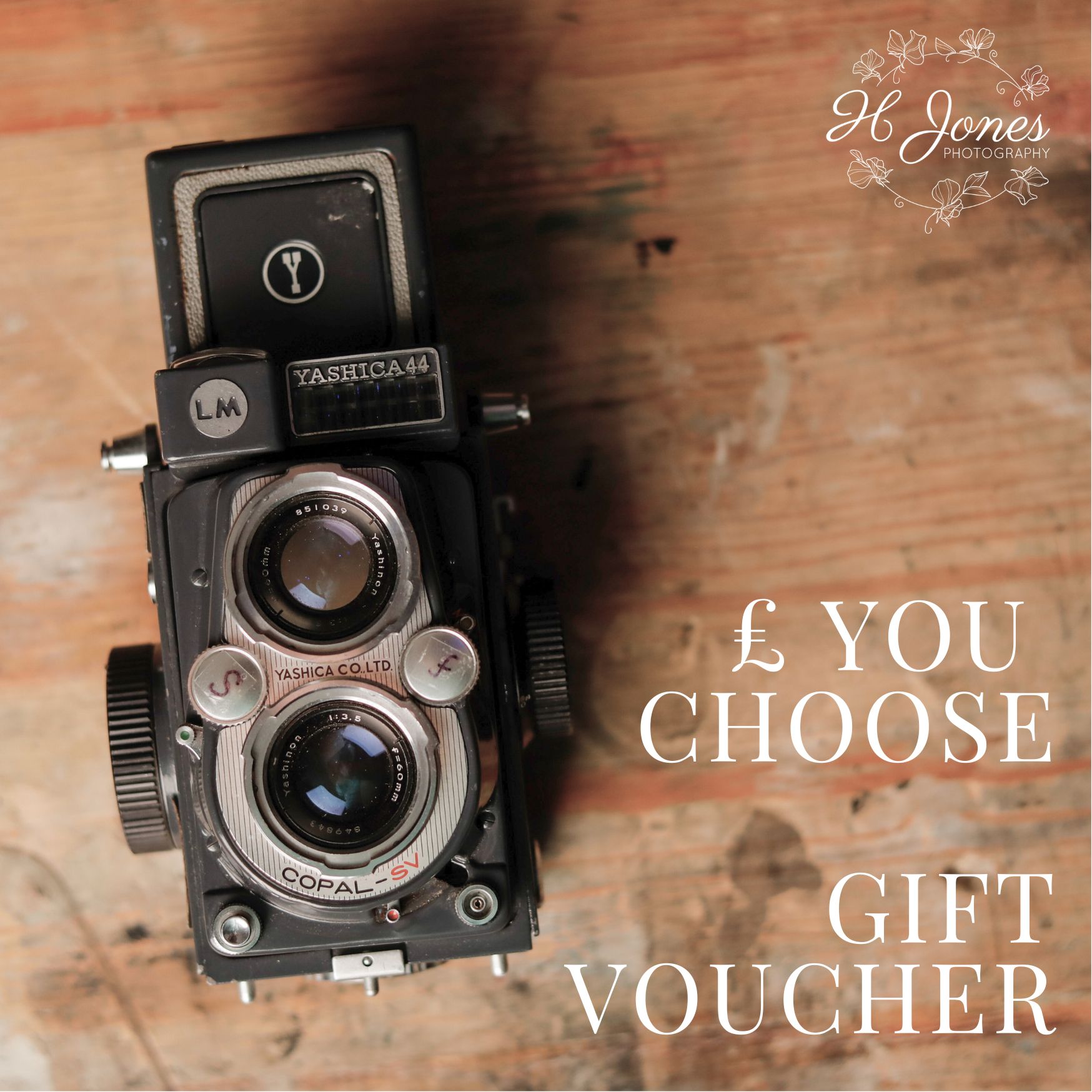 Gift Voucher with H Jones Photography